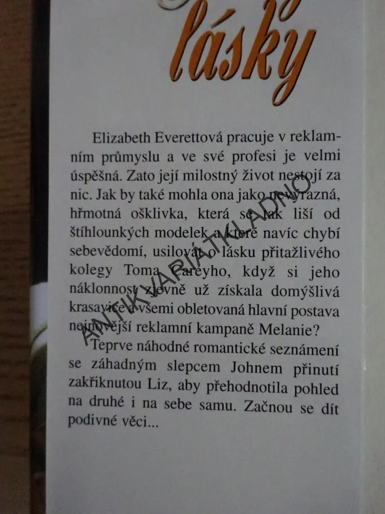 STÍNY LÁSKY, VERA COWIE, **an
