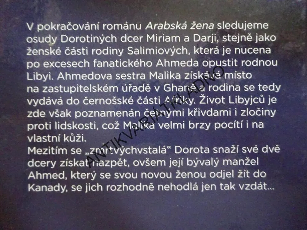 ARABSKÁ DCERA, TANYA VALKOVÁ, **an