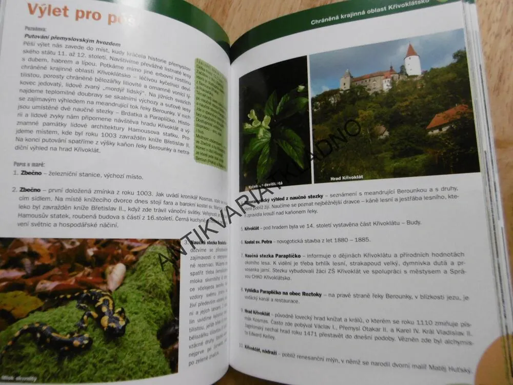 NEJKRÁSNĚJŠÍ VÝLETY DO CHRÁNĚNÝCH KRAJINNÝCH OBLASTÍ ČR, **an