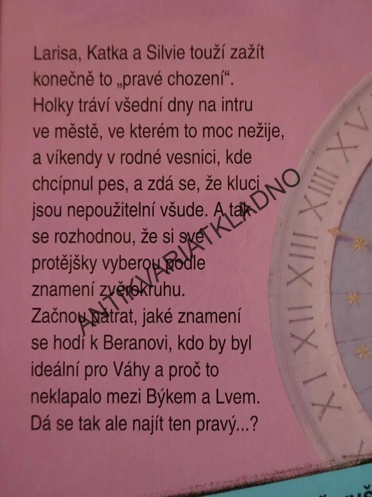 ŘEKNI MI SVOJE ZNAMENÍ, IVA MACKŮ, **an