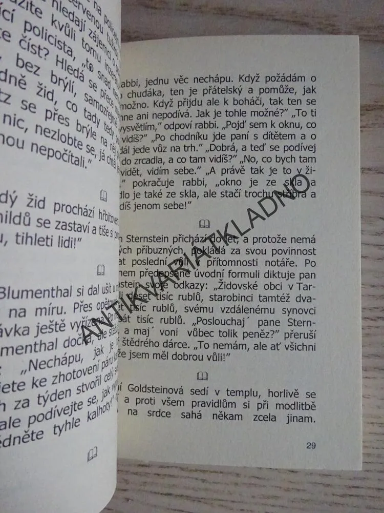 ŽIDOVSKÉ VTIPY A MOUDROSTI, **an