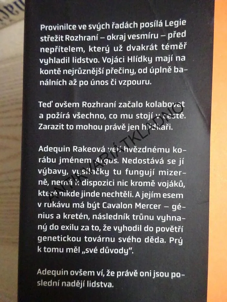 HLÍDKA NA KONCI VESMÍRU, J. S. DEWES, **an