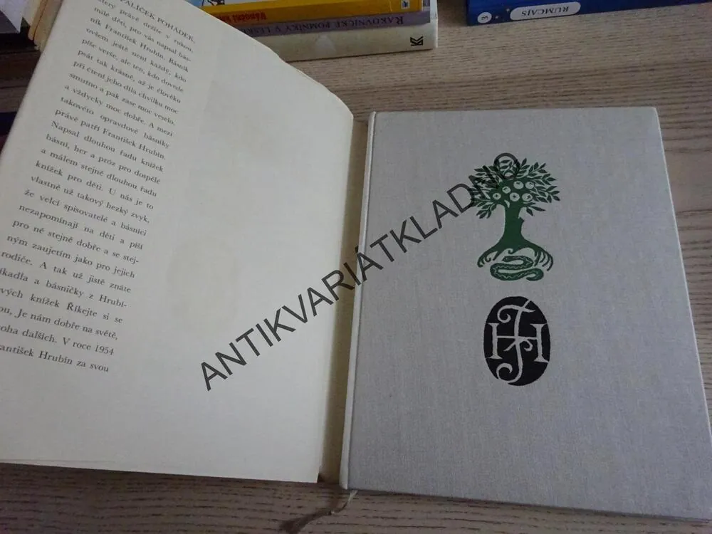 ŠPALÍČEK POHÁDEK, FRANTIŠEK HRUBÍN, JIŘÍ TRNKA, **an