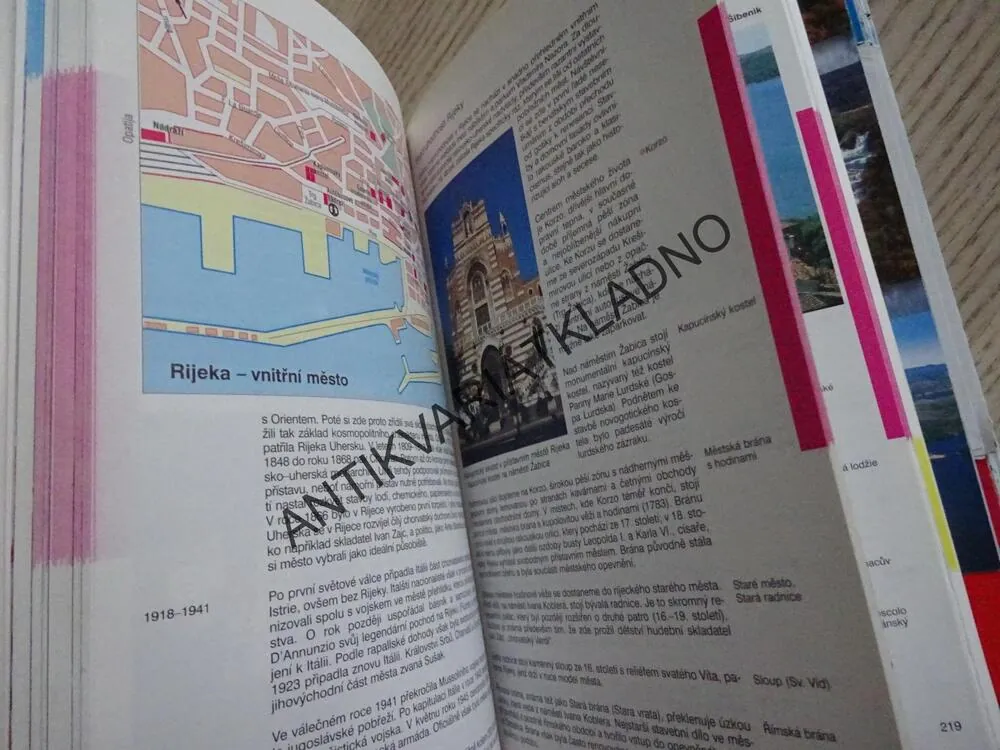 ISTRIE, POBŘEŽÍ DALMÁCIE, BAEDEKER, **an