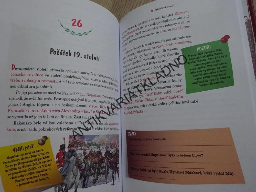 DĚJINY ČESKÝCH ZEMÍ, OD POČÁTKU K DNEŠKU, **an