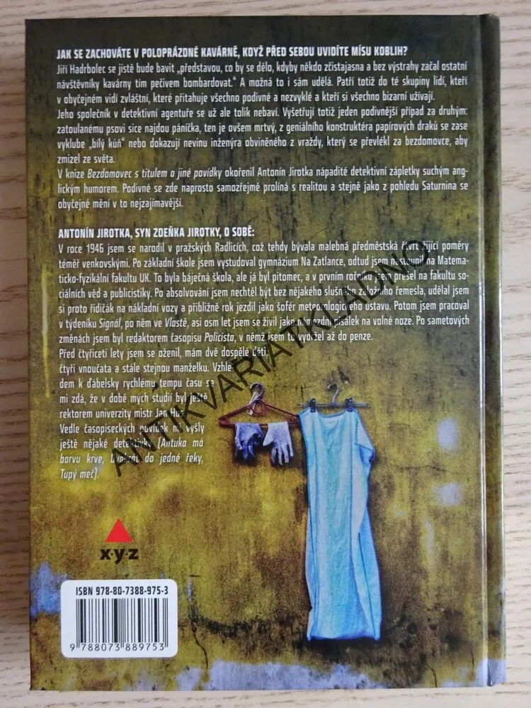 BEZDOMOVEC S TITULEM A JINÉ POVÍDKY, ANTONÍN JIROTKA, **an