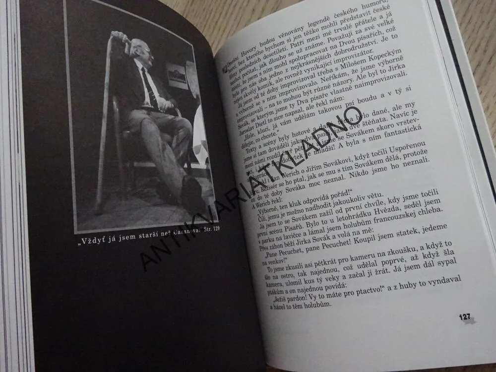 MIROSLAV HORNÍČEK V HOVORECH H Z PALÁCE K, **an