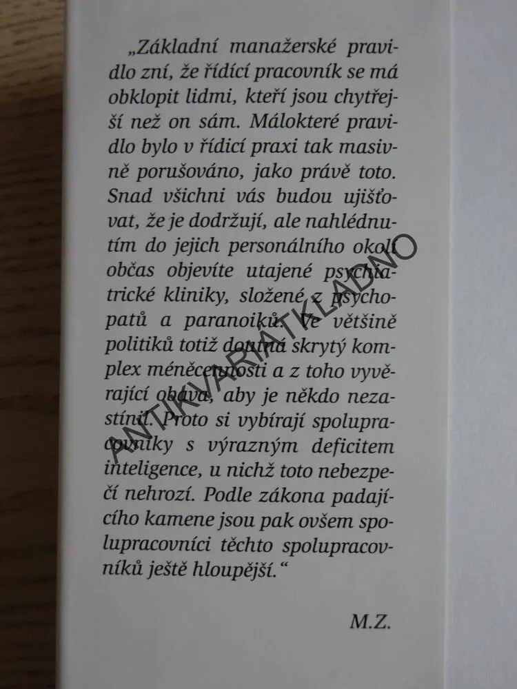 VZESTUP A PÁD ČESKÉ SOCIÁLNÍ DEMOKRACIE, MILOŠ ZEMAN, **an