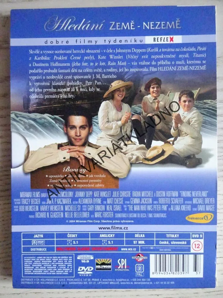 HLEDÁNÍ ZEMĚ-NEZEMĚ, DVD FILM