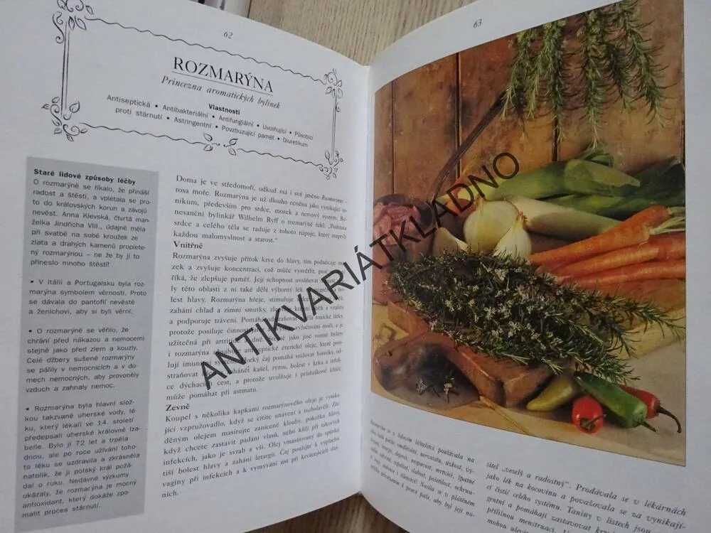 RADY BABKY KOŘENÁŘKY, ANNE MCINTYRE, **an