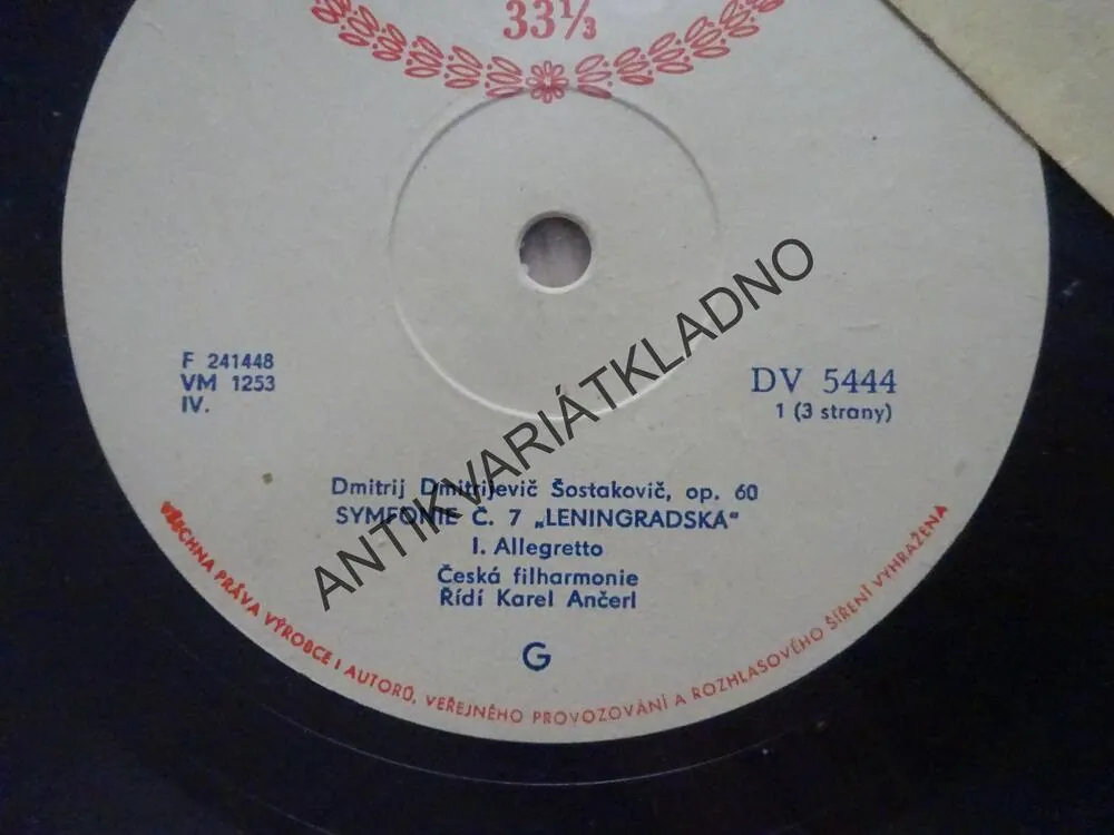 DMITRIJ DMITRIJEVIČ ŠOSTAKOVIČ, SYMFONIE Č. 7, ALLEGRETTO