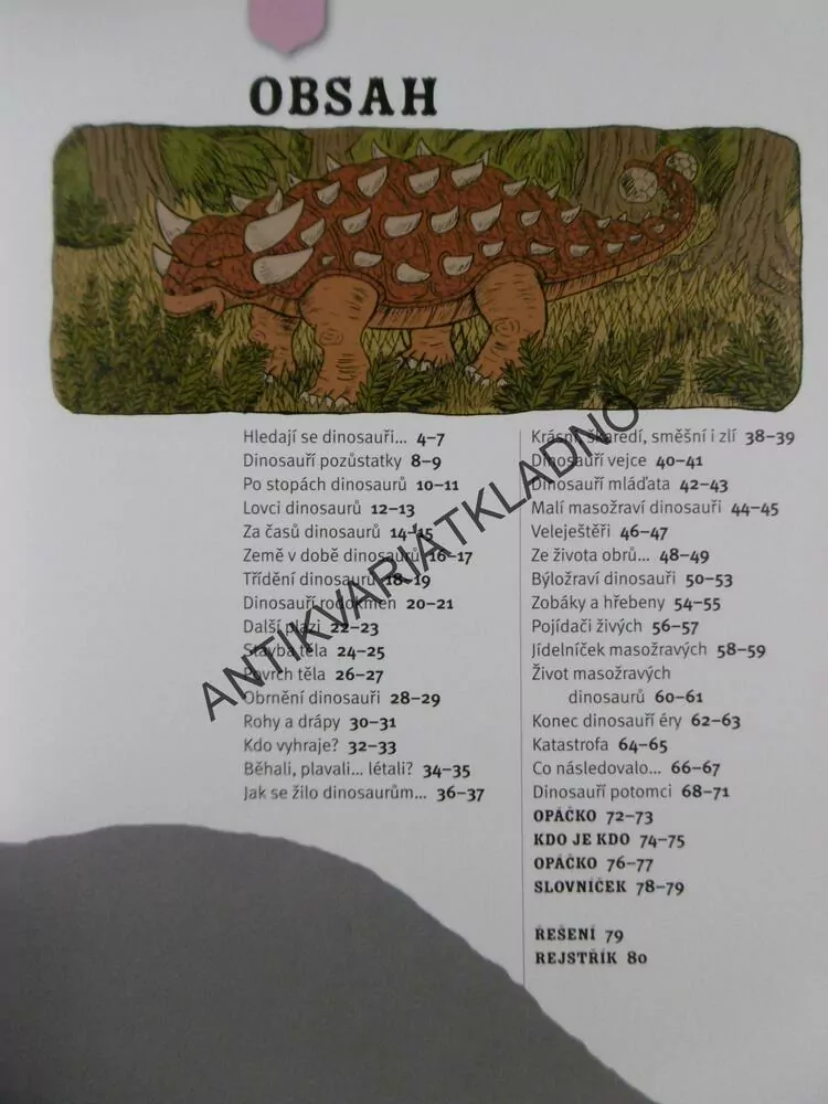 DINOSAUŘI, UŽ TO VÍM! LAROUSSE, **an