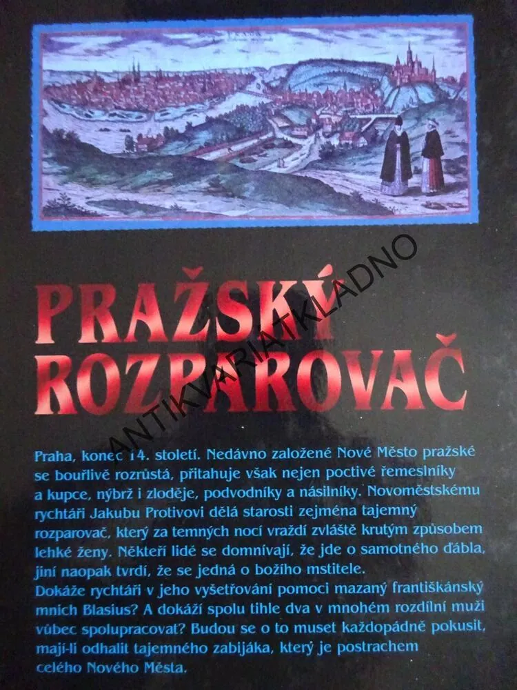 PRAŽSKÝ ROZPAROVAČ, JAN BAUER, **an
