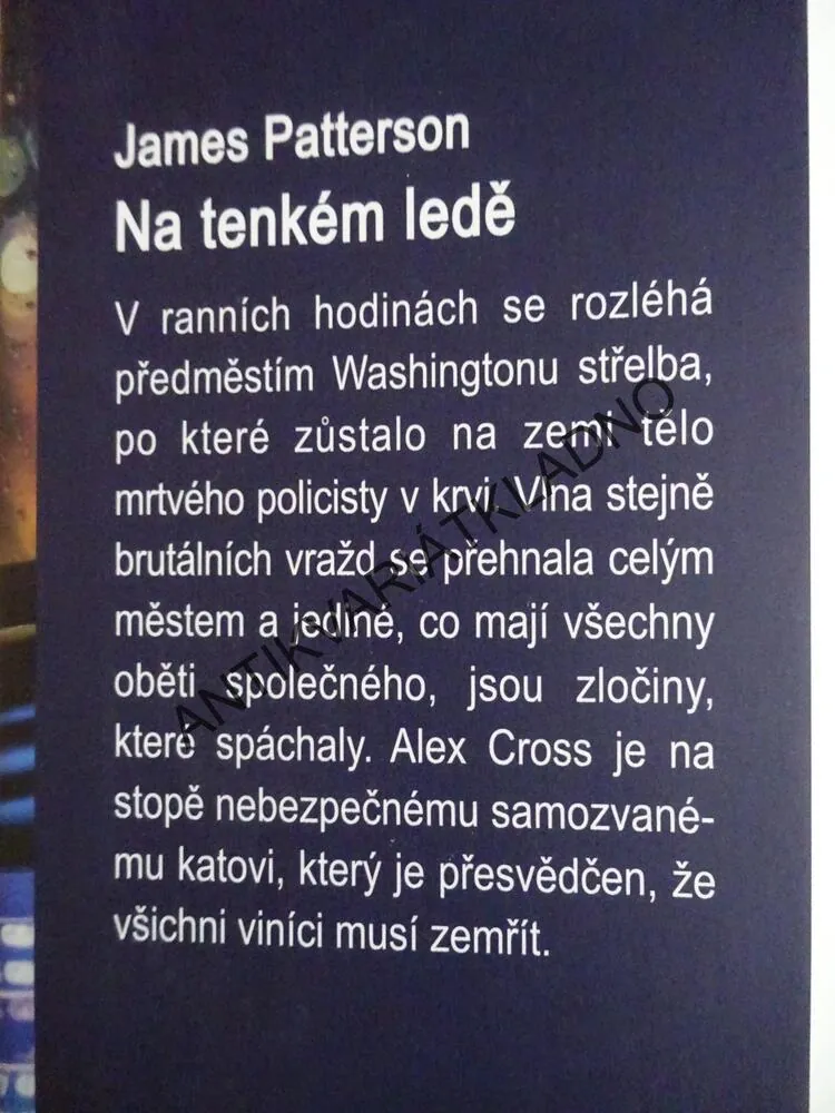 NA TENKÉM LEDĚ, JAMES PATTERSON, **an