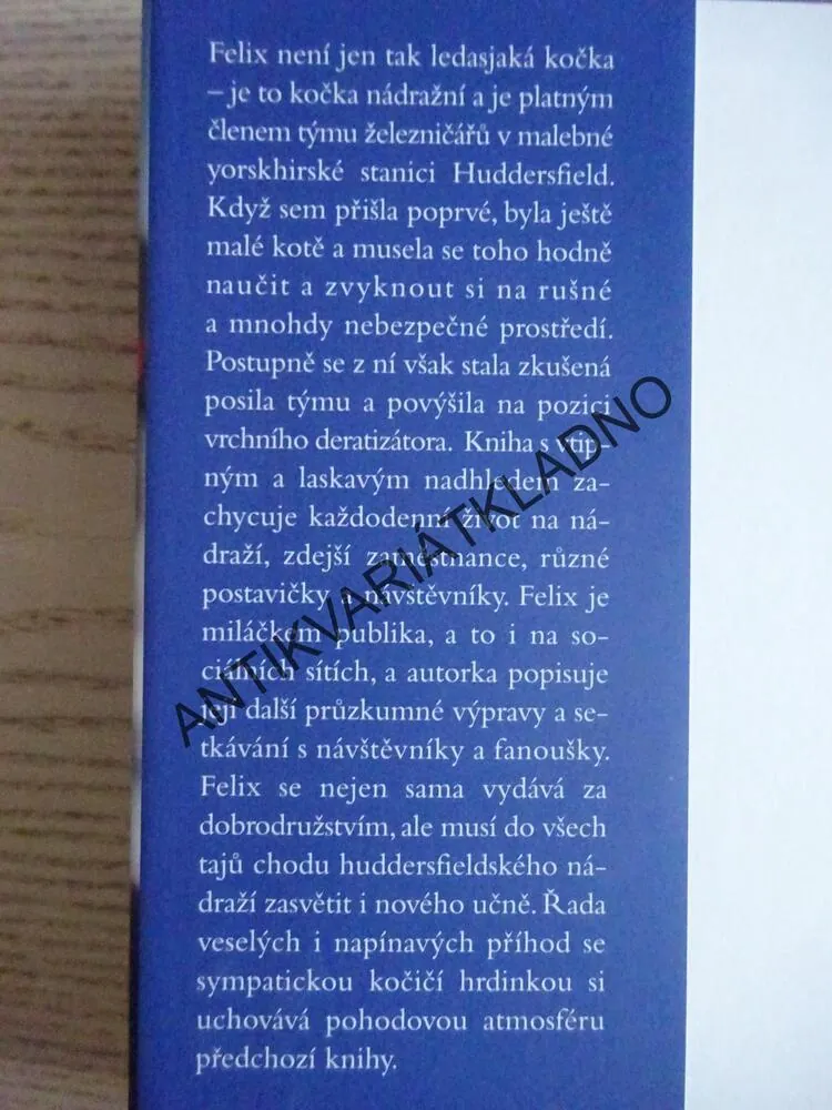 FELIX, PLNOU PAROU VPŘED, KATE MOOREOVÁ, **an