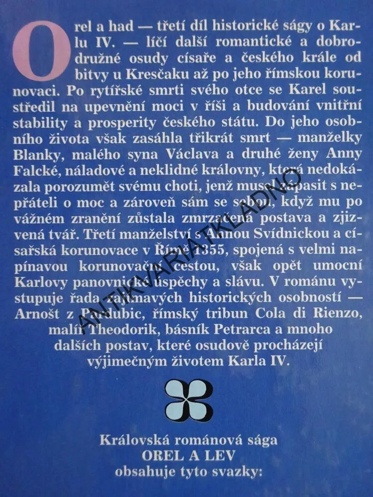OREL A HAD, LUDMILA VAŇKOVÁ, **an