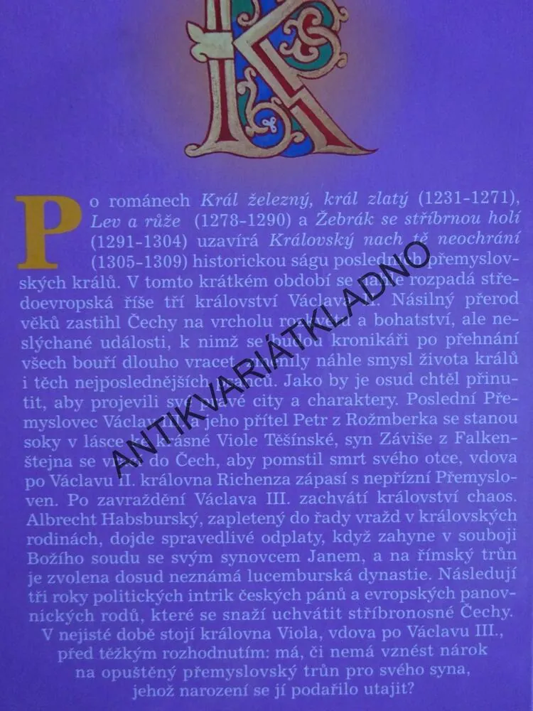 KRÁLOVSKÝ NACH TĚ NEOCHRÁNÍ, LUDMILA VAŇKOVÁ, **an