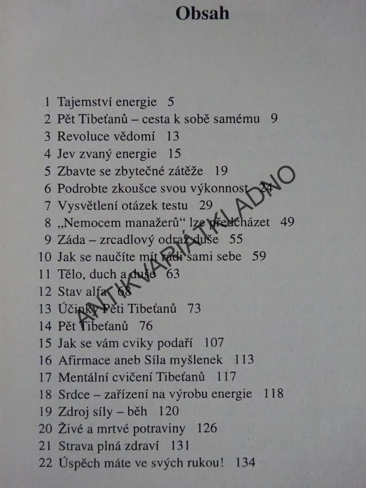 VÍCE SÍLY A ÚSPĚCHŮ A PĚTI TIBEŤANY, FREDY GRUBER, **an