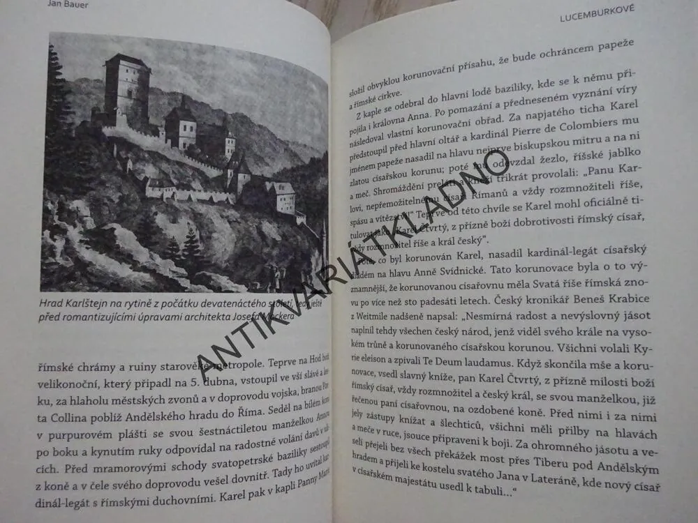 LUCEMBURKOVÉ, ROZHÁDANÁ RODINKA OTCE VLASTI, JAN BAUER, **an