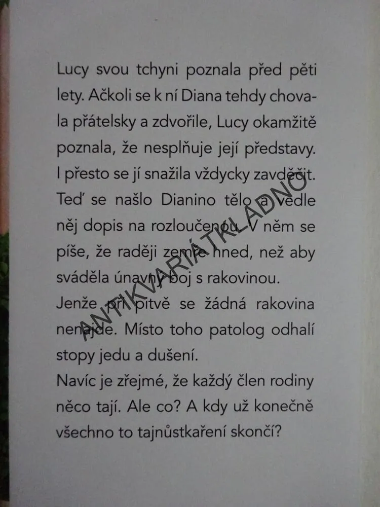 TCHYNĚ, SALLY HEPWORTHOVÁ, **an