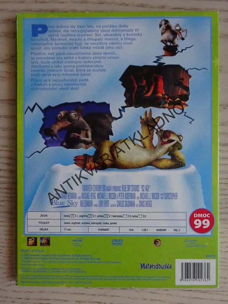 DOBA LEDOVÁ, DVD FILM