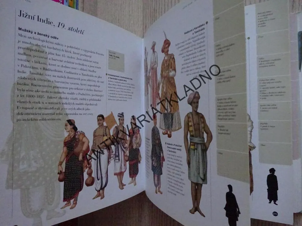 ILUSTROVANÁ ENCYKLOPEDIE ODÍVÁNÍ OD TÓGY PO KRINOLÍNU
