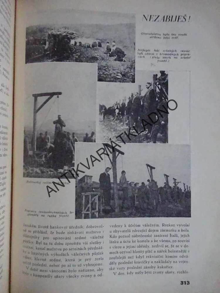 DOMOV ZA VÁLKY IV, ALOIS ŽIPEK, 1931, **an