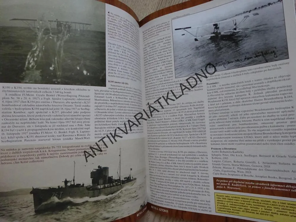 REVI 127/2021 - LETECTVÍ, LETCI,AJ., MODELÁŘSTVÍ