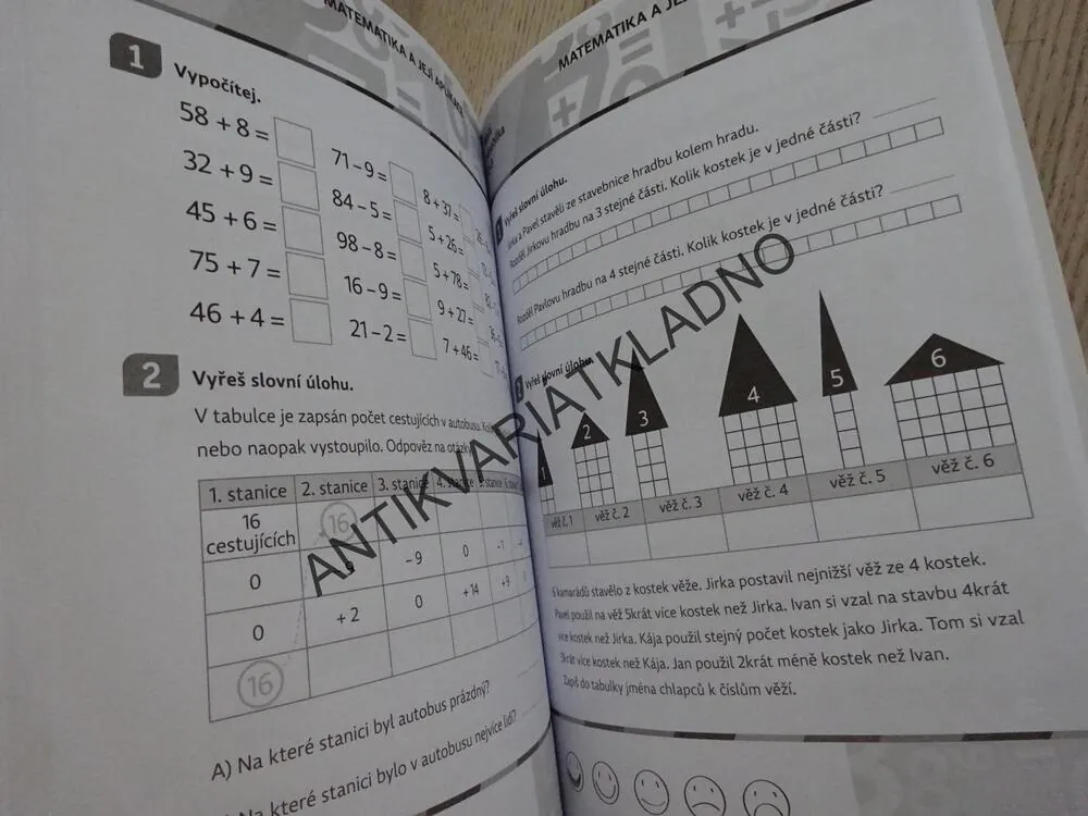 ROZVOJ MYŠLENÍ PRO DĚTI OD 5 DO 8 LET, PRO ŠIKOVNÉ HLAVIČKY, **an