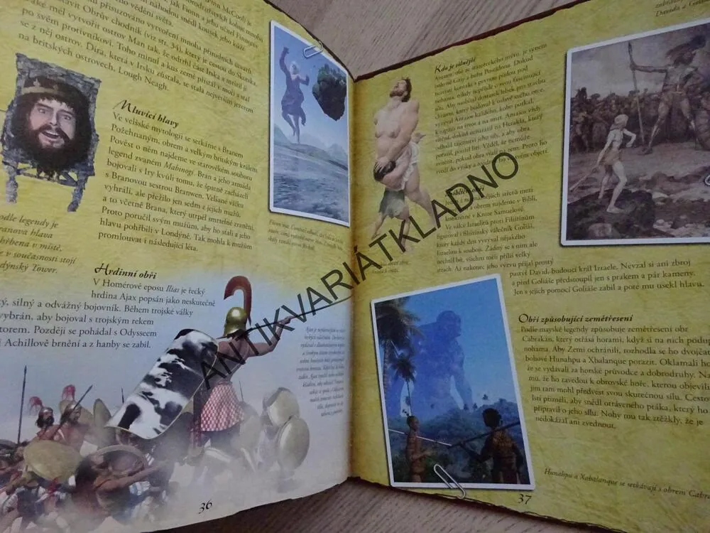 BYTOSTI Z BÁJÍ A LEGEND, ILUSTROVANÝ PRŮVODCE, ANITA GANERIOVÁ, **an