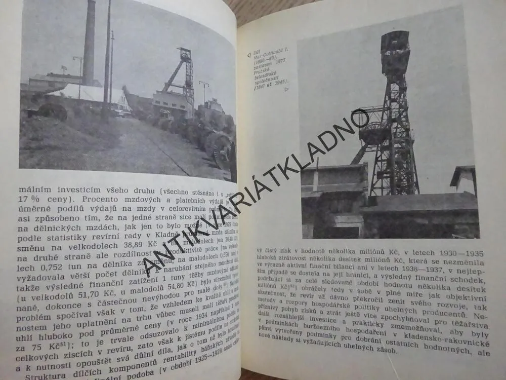 KAMENOUHELNÉ DOLY KONCERN KLADNO, HISTORIE A SOUČASNOST, 4/1984, **an