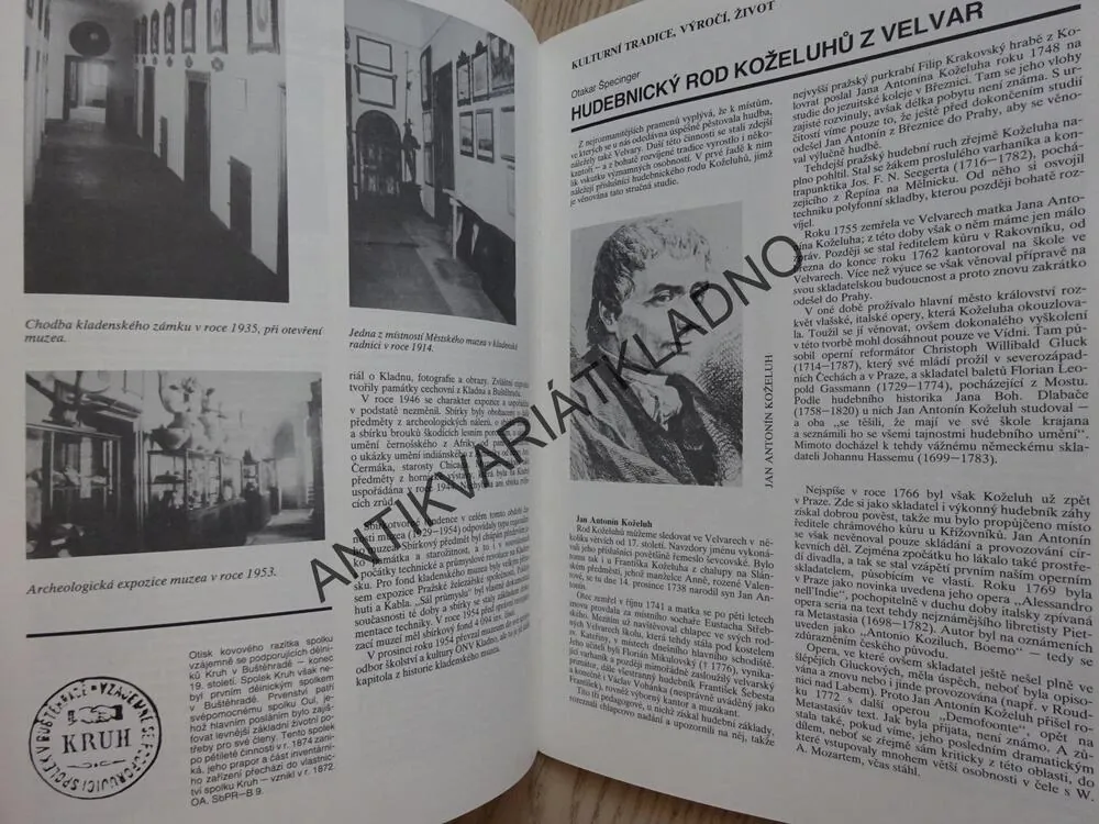 KULTURNÍ ROZHLEDY KLADENSKA 1989, **an