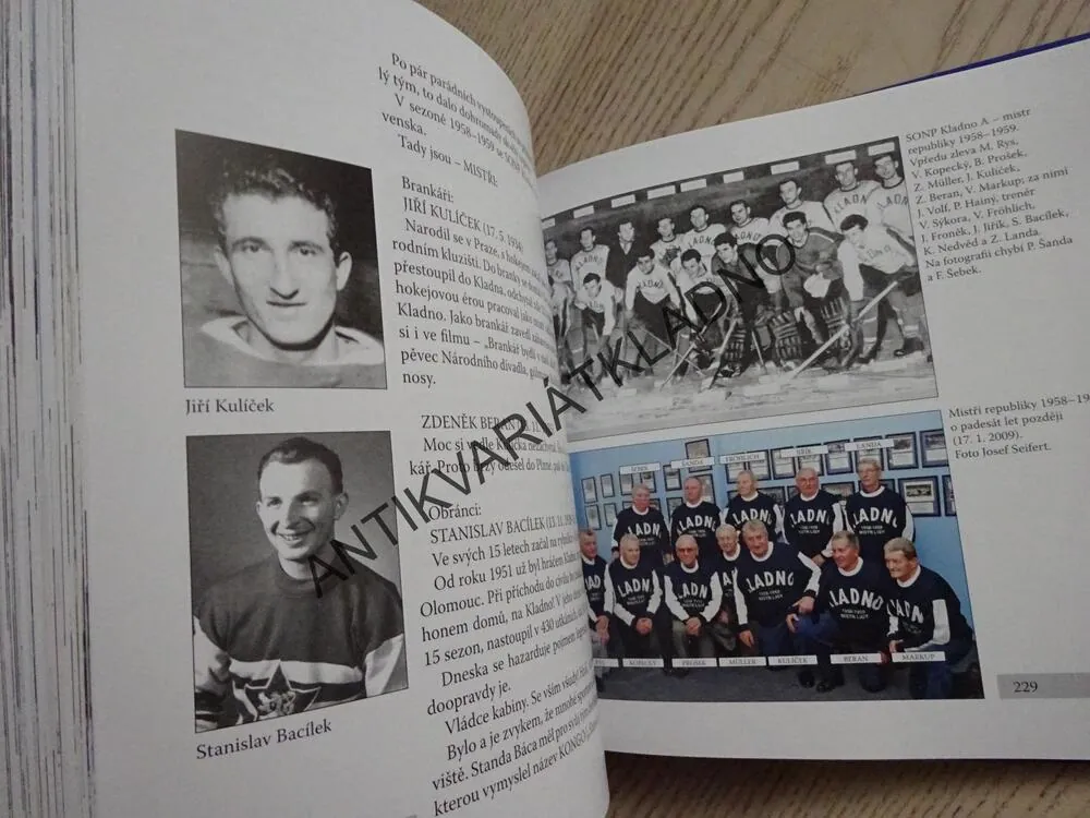 SPORT NA KLADNĚ, OTAKAR ČERNÝ, **an