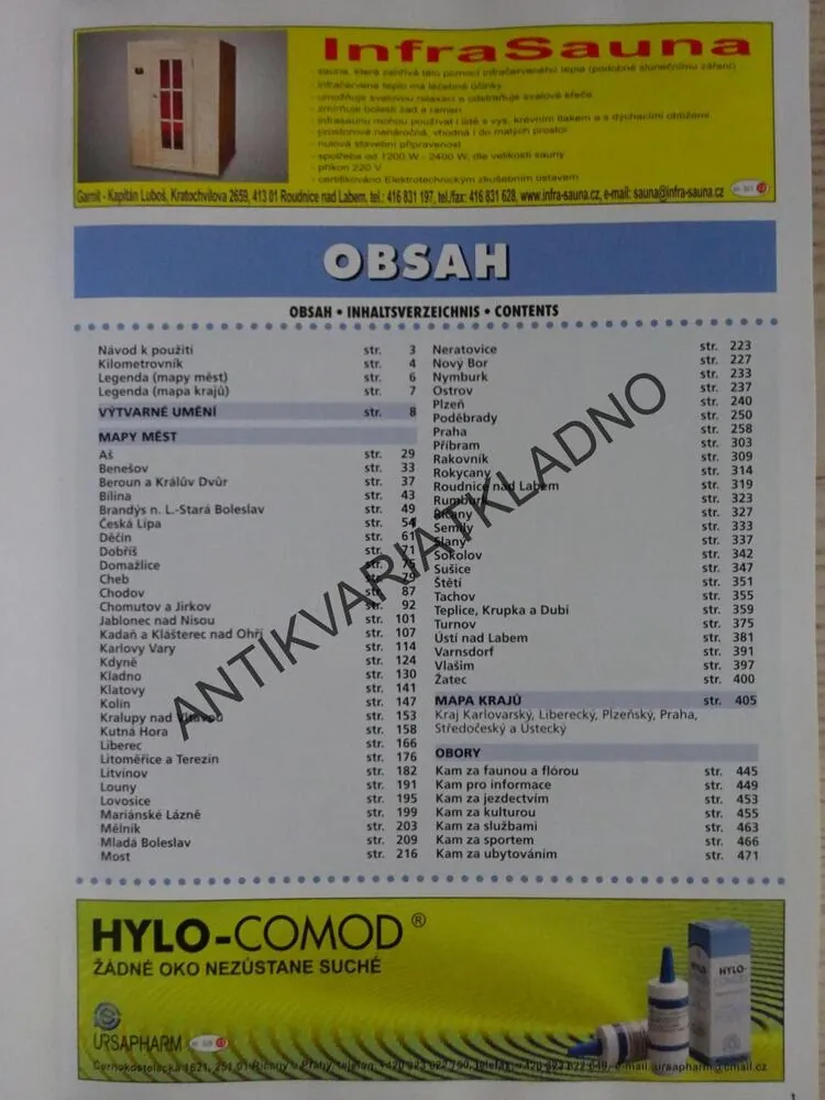 KAM VE MĚSTECH, KARLOVARSKÝ, LIBERECKÝ, PLZEŇSKÝ, PRAHA, STŘEDOČESKÝ A ÚSTECKÝ KRAJ, **an