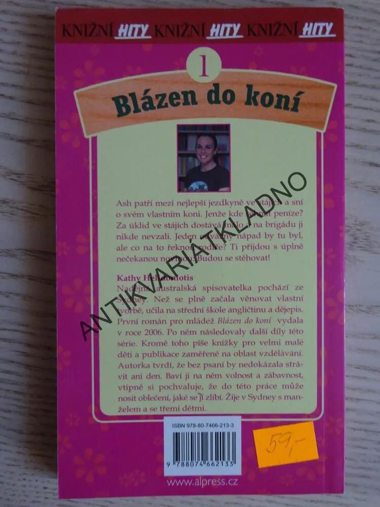 ÚPLNÝ BLÁZEN DO KONÍ, BLÁZEN DO KONÍ 1, KATHY HELIDONIOTIS, **an