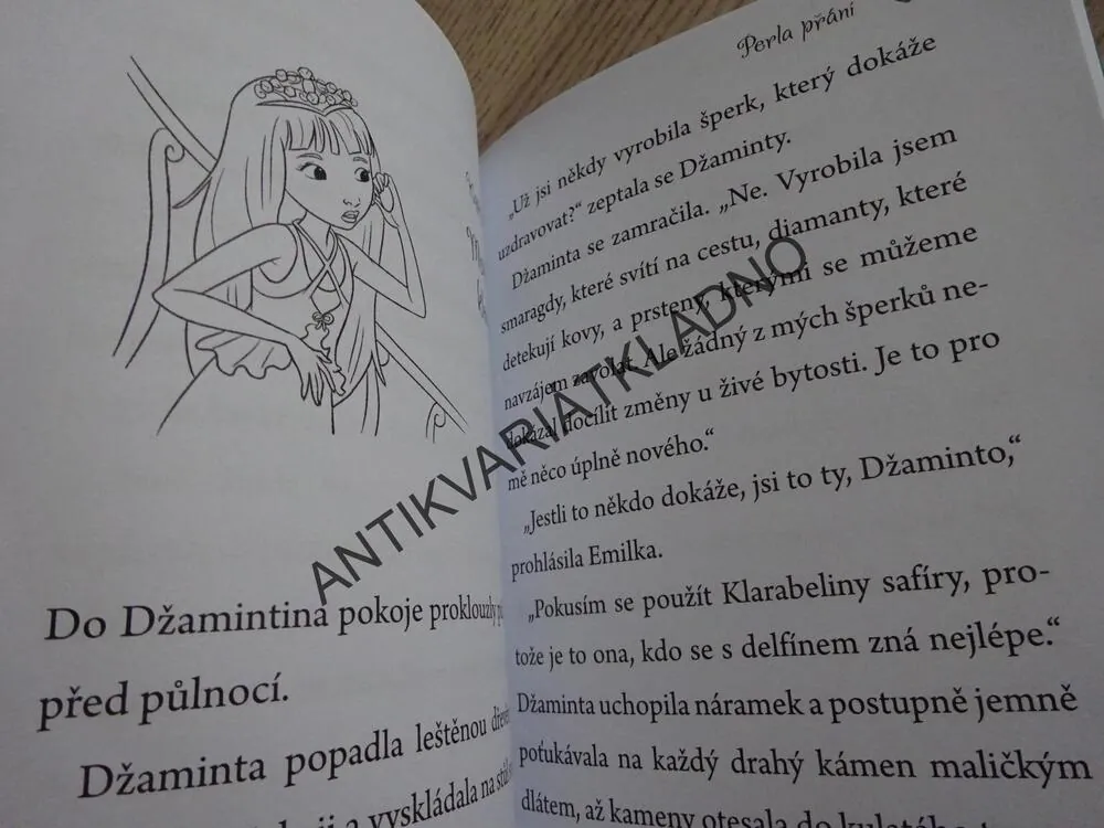 PRINCEZNY A ZVÍŘÁTKA, PERLA PŘÁNÍ, PAULA HARRISONOVÁ, **an