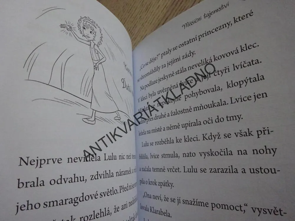 PRINCEZNY A ZVÍŘÁTKA, MĚSÍČNÍ TAJEMSTVÍ, PAULA HARRISONOVÁ, **an