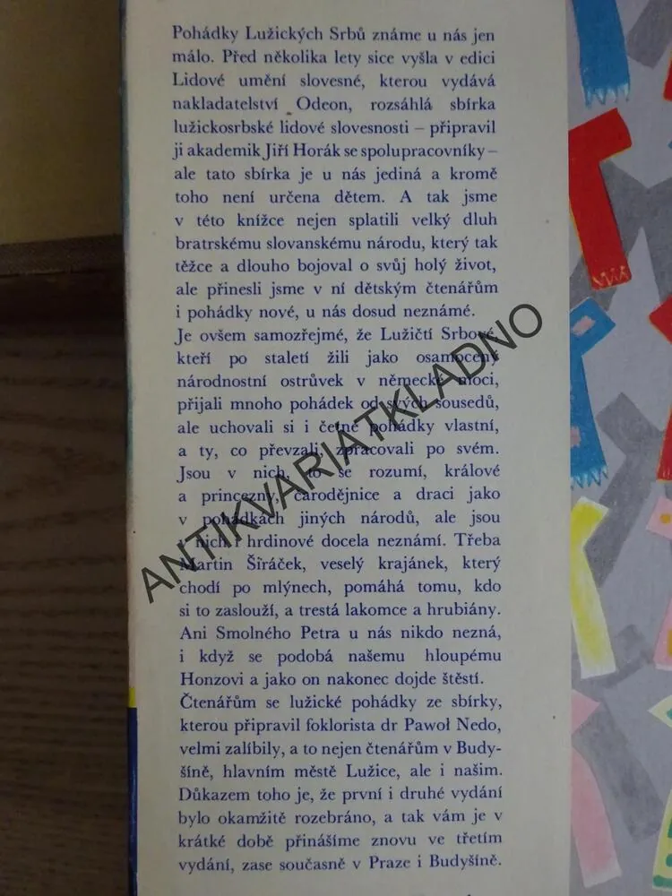 SMOLNÝ PETR, LUŽICKOSRBSKÉ POHÁDKY, **an