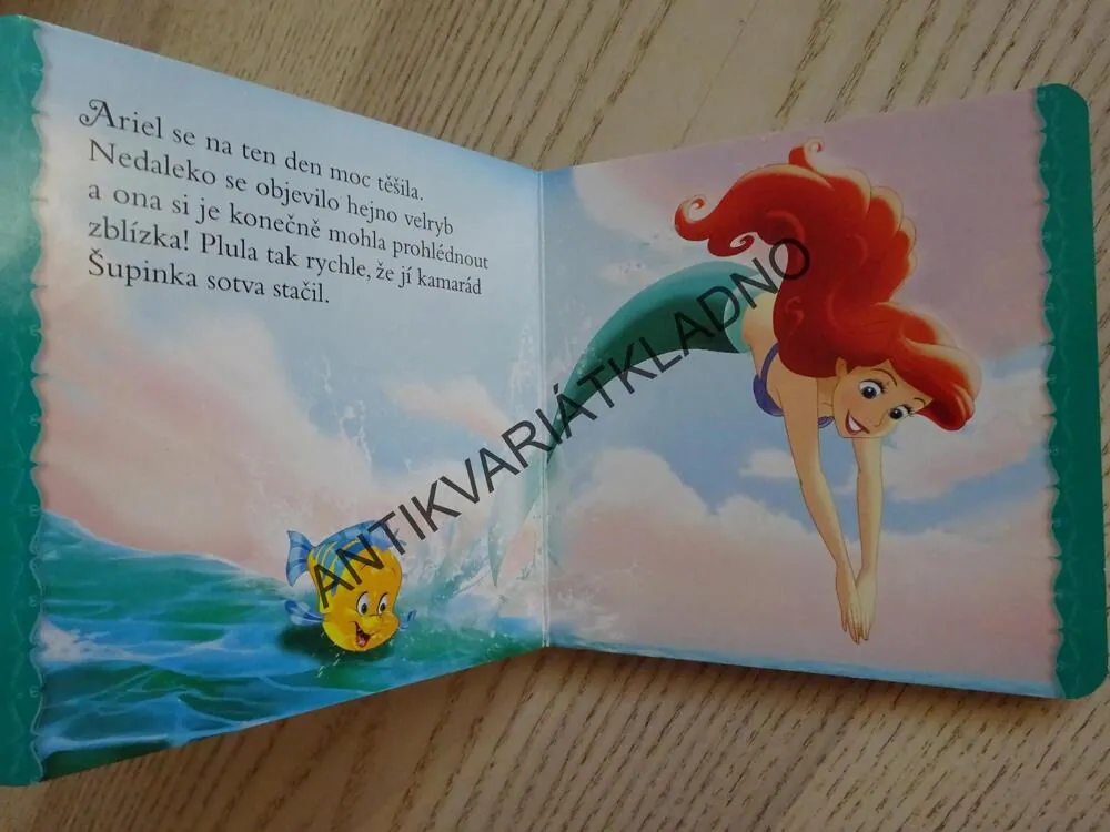 ARIEL A VELKÉ MIMINKO, DISNEY PRINCEZNA, **an