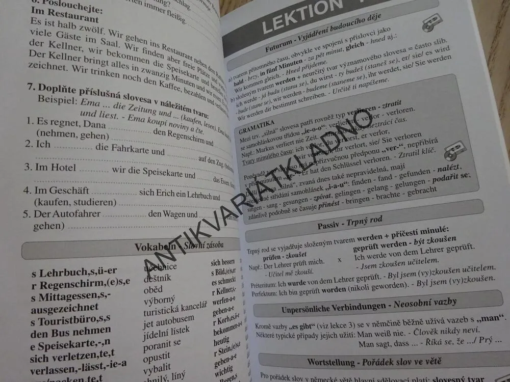 NĚMECKY ZA 4 TÝDNY, **an