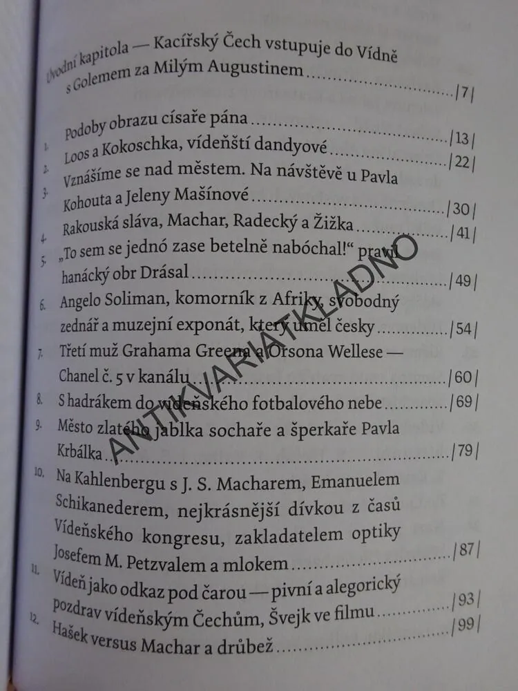 ČEŠI PATŘÍ VÍDNI, JIŘÍ KAMEN, **an