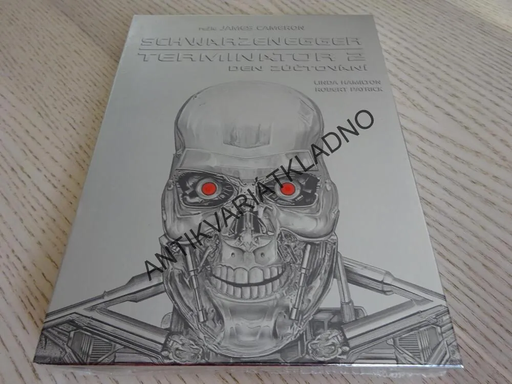 TERMINÁTOR 2, DEN ZÚČTOVÁNÍ, SCHWARZENEGGER, DVD FILM