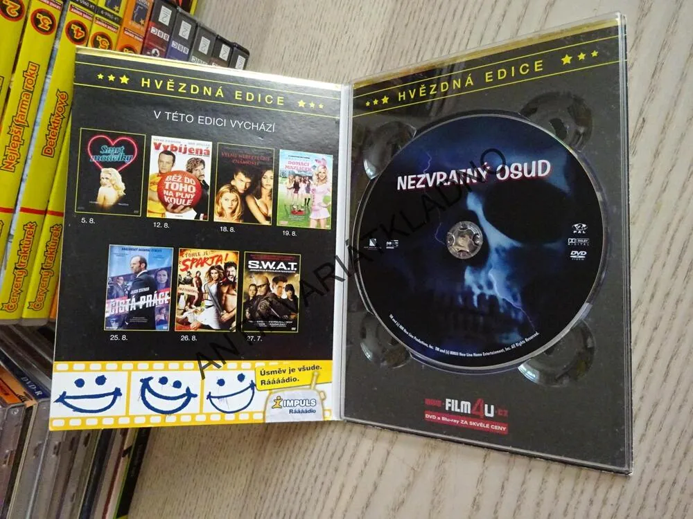 NEZVRATNÝ OSUD, DVD FILM