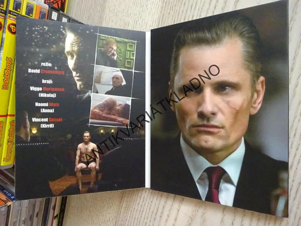 VÝCHODNÍ PŘÍSLIBY, DVD FILM