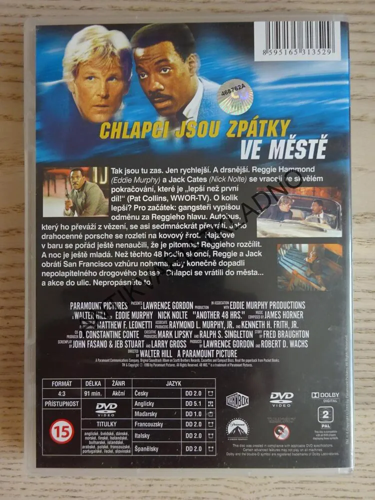 DALŠÍCH 48 HODIN, DVD FILM