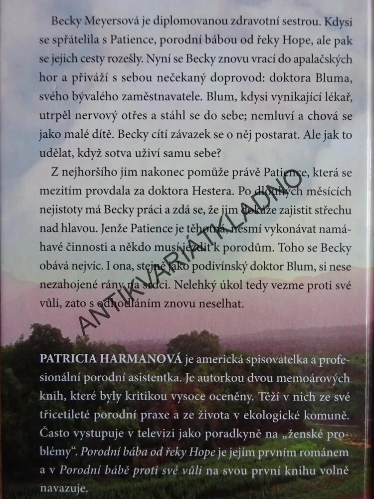 PORODNÍ BÁBOU PROTI SVÉ VŮLI, PATRICIA HARMANOVÁ, **an