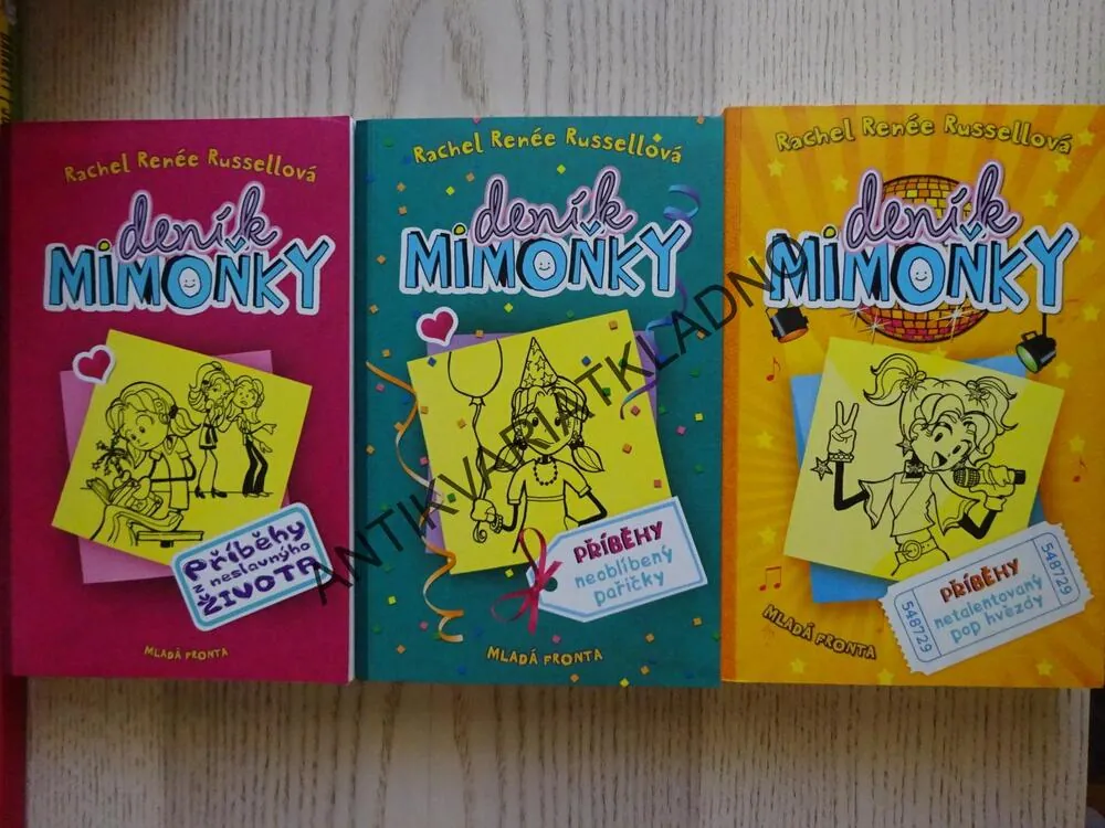 DENÍK MIMOŇKY, 1-5, RACHEL RENÉE RUSSEL, **an