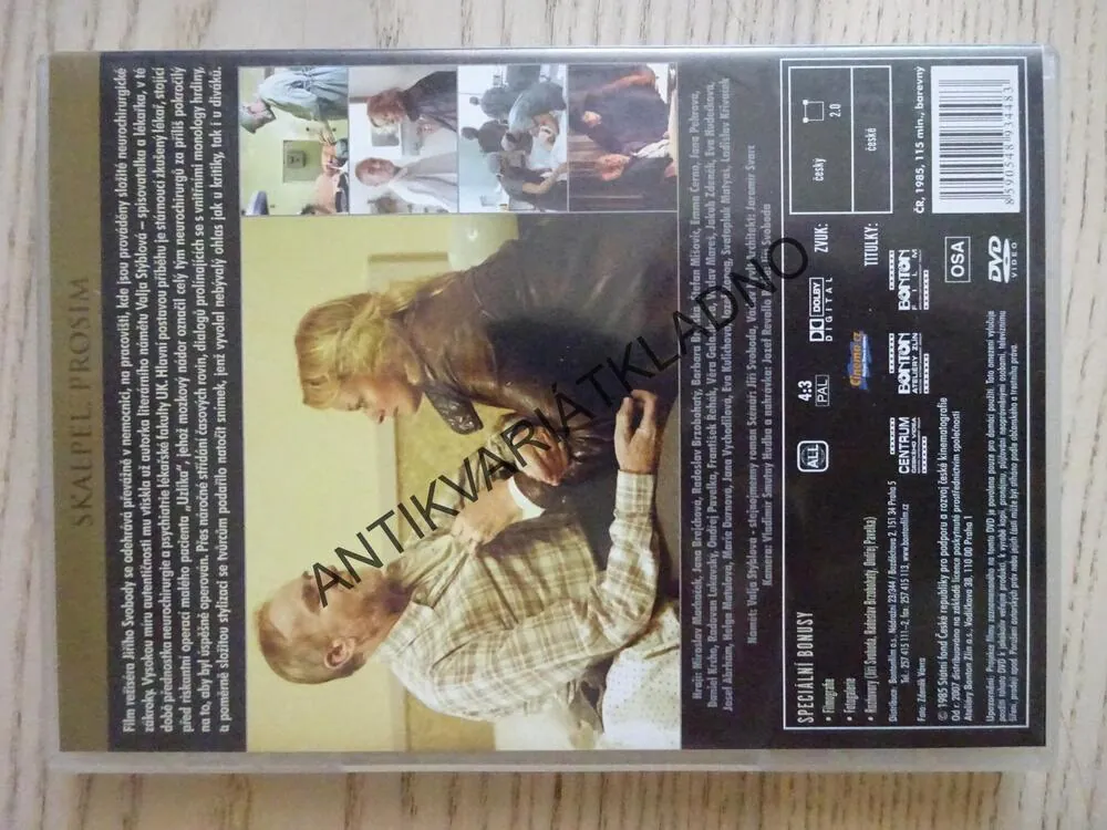 SKALPEL, PROSÍM, DVD FILM ČR