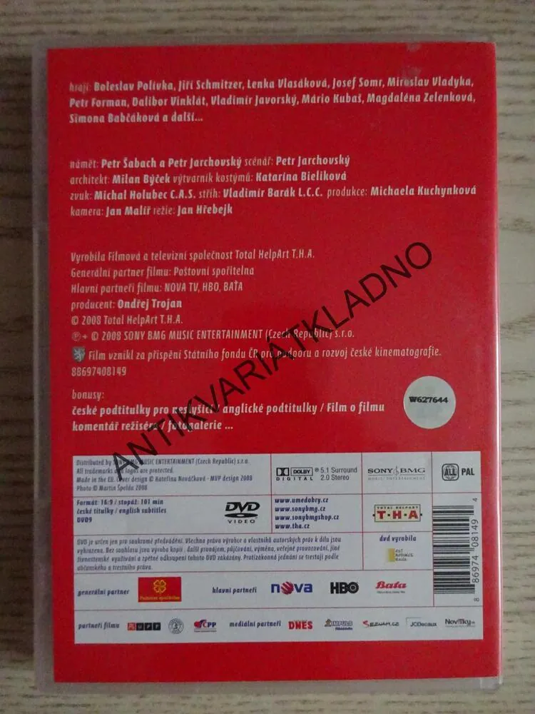 U MĚ DOBRÝ, DVD FILM