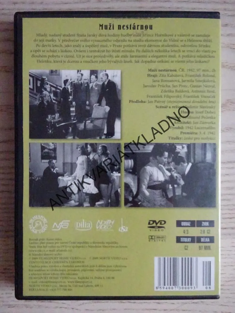 MUŽI NESTÁRNOU, DVD FILM